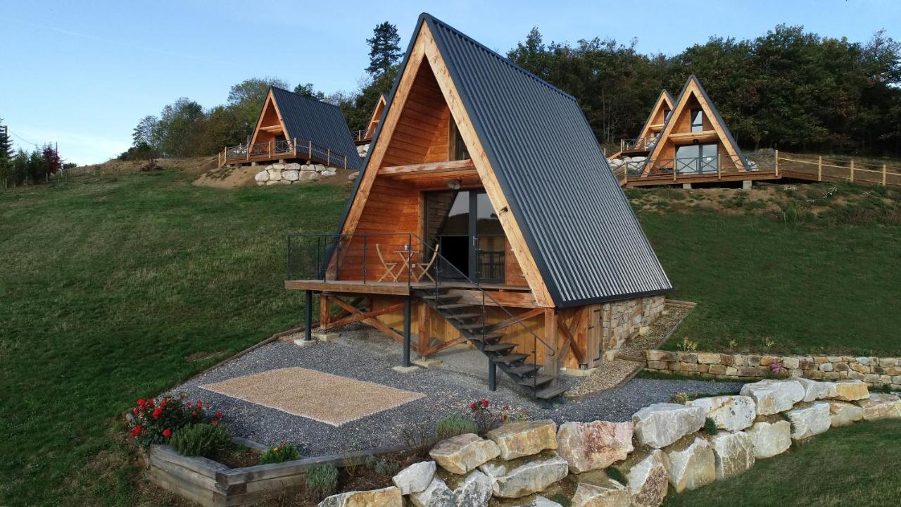 O Tipi Lodge Saint-Christo-en-Jarez Buitenkant foto