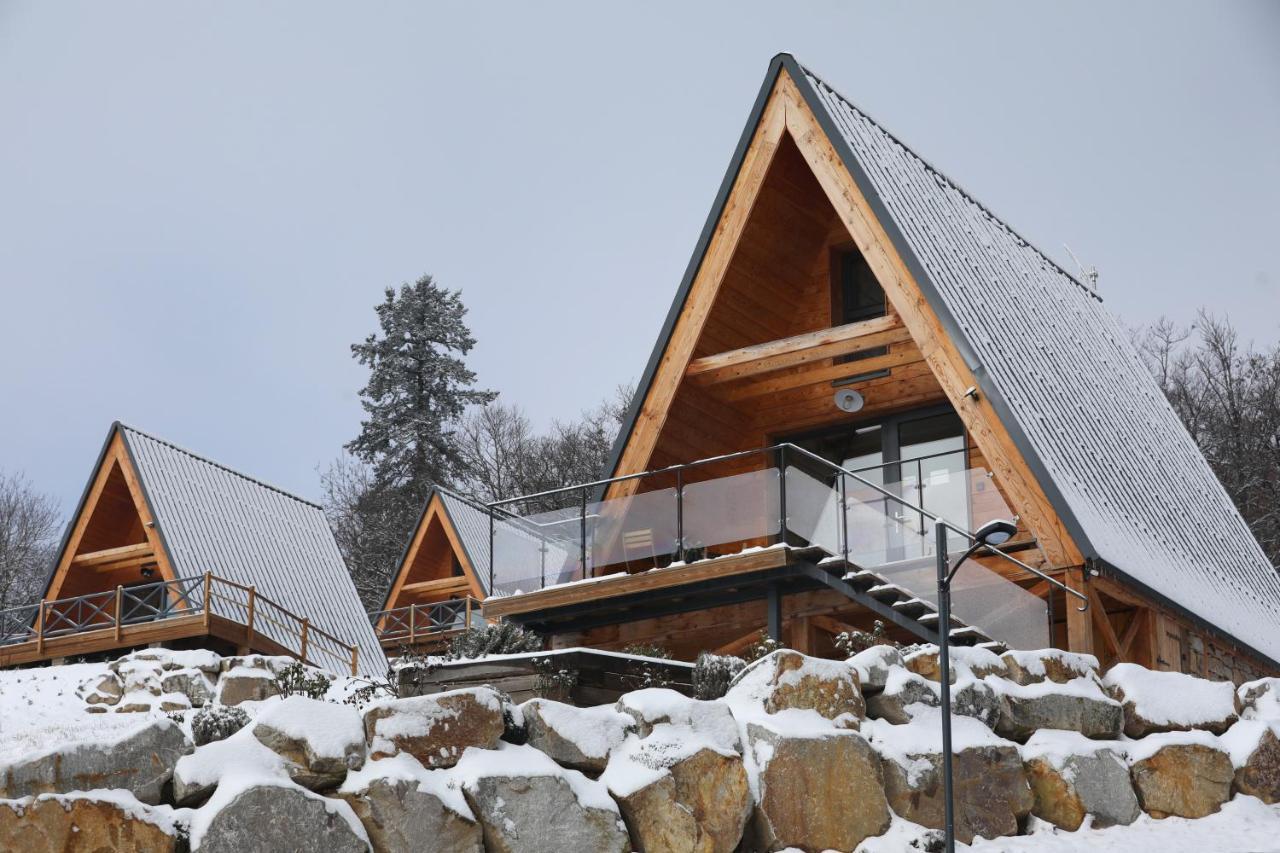 O Tipi Lodge Saint-Christo-en-Jarez Buitenkant foto